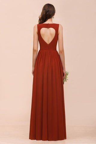 Trägerloses, schmales, bodenlanges Abendkleid für die Braut, Brautjungfernkleid