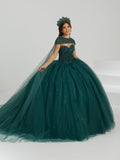 Trägerloses Cape Quinceanera-Kleid von Fiesta Gowns 56480