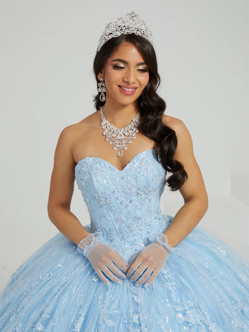 Trägerloses Korsett-Quinceanera-Kleid von Fiesta Gowns 56477