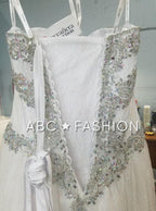 Strapless Glitter Quinceanera Dress by House of Wu 26896