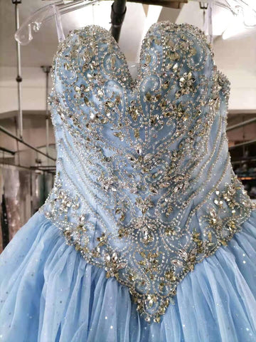Trägerloses Quinceanera-Kleid von Fiesta Gowns 56415