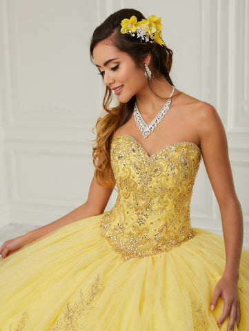 Trägerloses Quinceanera-Kleid von Fiesta Gowns 56427