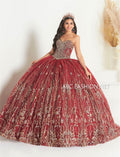 Robe de Quinceañera sans Bretelles par Fiesta Gowns 56458