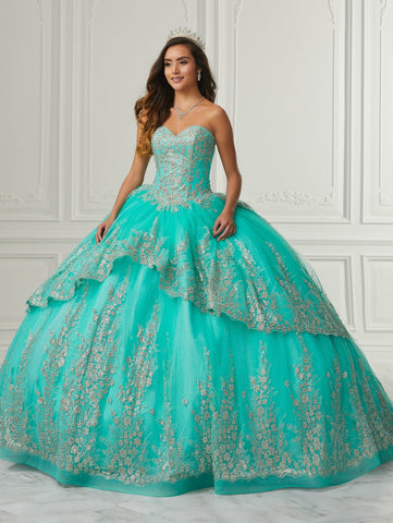 Vestido de festa de quinze anos sem alças da House of Wu 26986