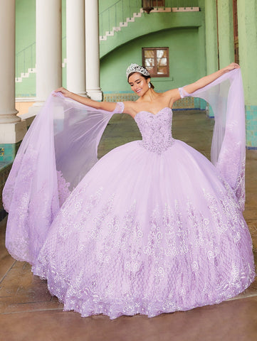 Vestido de festa de quinze anos sem alças da House of Wu 26988