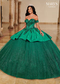 Trägerloses Quinceanera-Kleid von Mary's Bridal MQ1097