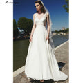 NumberSea Sommer Brautkleid Neue Stil Rückenfrei Sexy Braut Strand V-ausschnitt