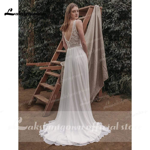 NumberSea Sweetheart Rückenfreies Brautkleider A-Linie