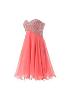 Sweetheart Beaded Prom Gown Short Homecoming Dress PG048