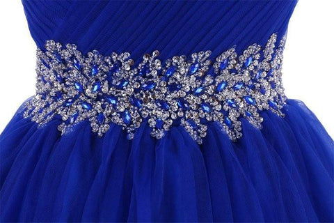 Sweetheart Tüll Cocktailkleid Homecoming Kleid mit Perlen PG086