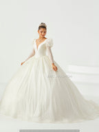 V-Neck Quinceanera Dress by Fiesta Gowns 56442