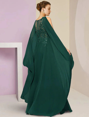 Etuikleid/Säulenkleid für die Brautmutter, Hochzeitsgast, Vintage, Party, V-Ausschnitt, bodenlang, Chiffon, Spitze, ärmellos, mit Falten, Pailletten