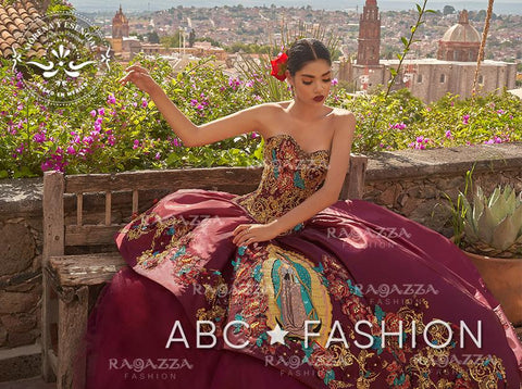 Virgen De Guadalupe Quittenkleid von Ragazza M18-118