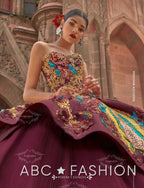 Virgen De Guadalupe Quince Dress by Ragazza M18-118