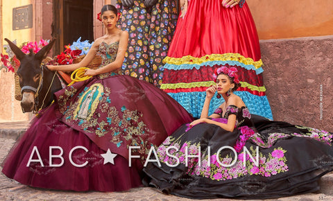 Virgen De Guadalupe Quittenkleid von Ragazza M18-118