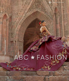 Virgen De Guadalupe Quince Dress by Ragazza M18-118
