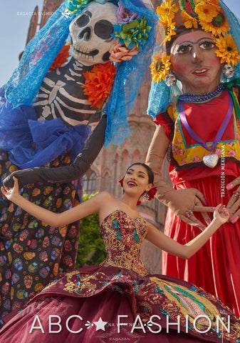 Virgen De Guadalupe Quittenkleid von Ragazza M18-118