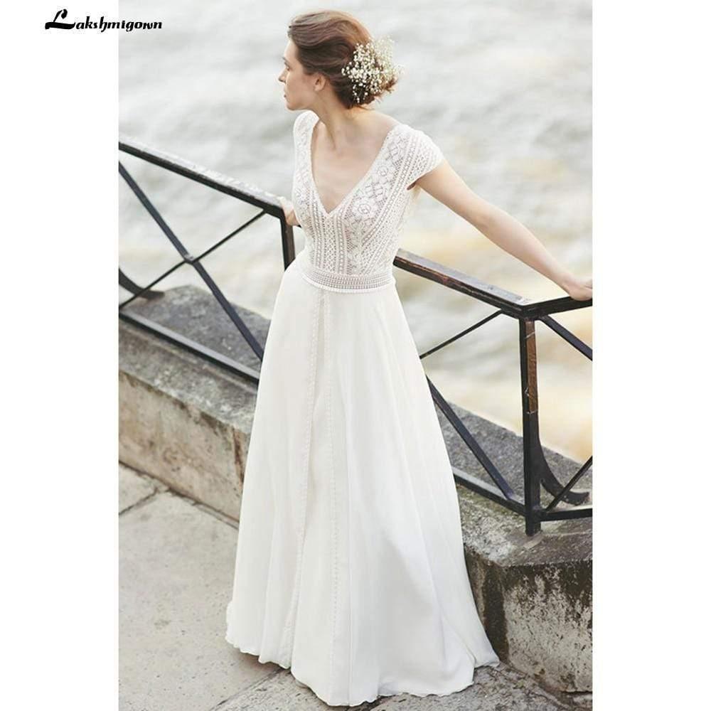 NumberSea Wedding Dress New Style Backless Sexy Bridal