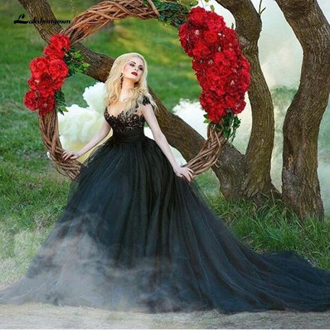 NumberSea Brautkleid Übergröße Spitze Kappe Kurze Ärmel