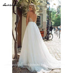 NumberSea Wedding Dresses Luxury Top Sequins Backless