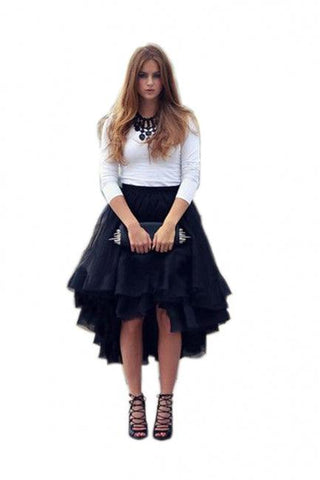 Damen Midirock Damen Hochzeit Brautjungfernrock