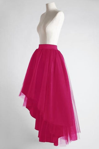 Damen Midirock Damen Hochzeit Brautjungfernrock